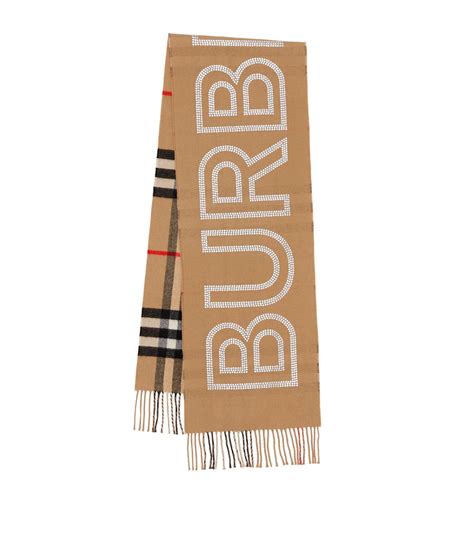 burberry scarf logo.